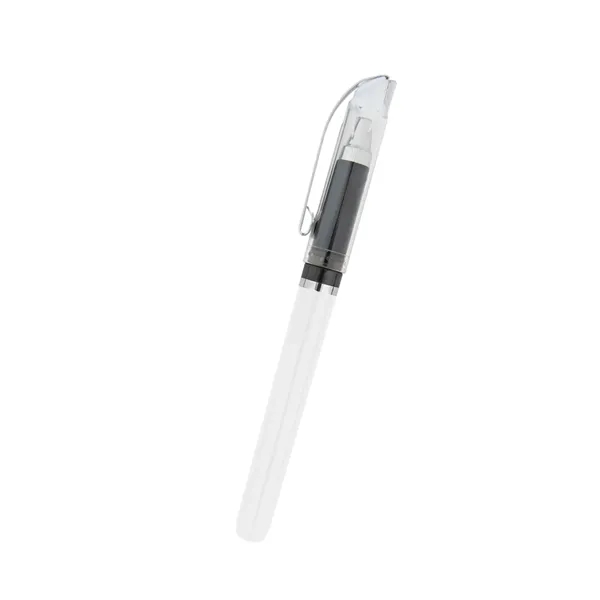 Gel pen with removable cap and pocket clip.... from ASI 61125 Hit Promotional Products / Hit®