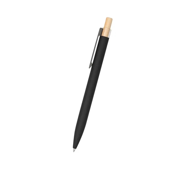 Recycled aluminum pen with bamboo plunger.... from ASI 61125 Hit Promotional Products / Hit®