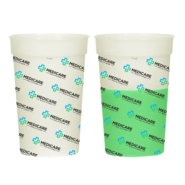 16 oz. color-changing plastic stadium cup.... from ASI 61125 Hit Promotional Products / Hit®