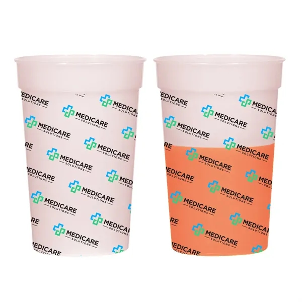16 oz. color-changing plastic stadium cup.... from ASI 61125 Hit Promotional Products / Hit®