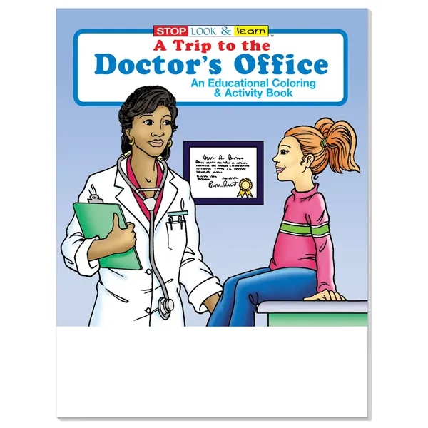 Coloring Book: A Trip to the Doctor's Office... from ASI 40480 Koozie Group