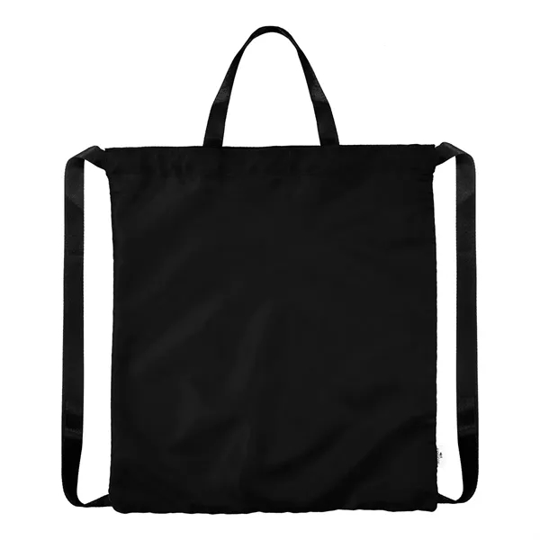 16" x 15" drawstring backpack made with recycled polyester.... from ASI 61125 Hit Promotional Products / Hit®