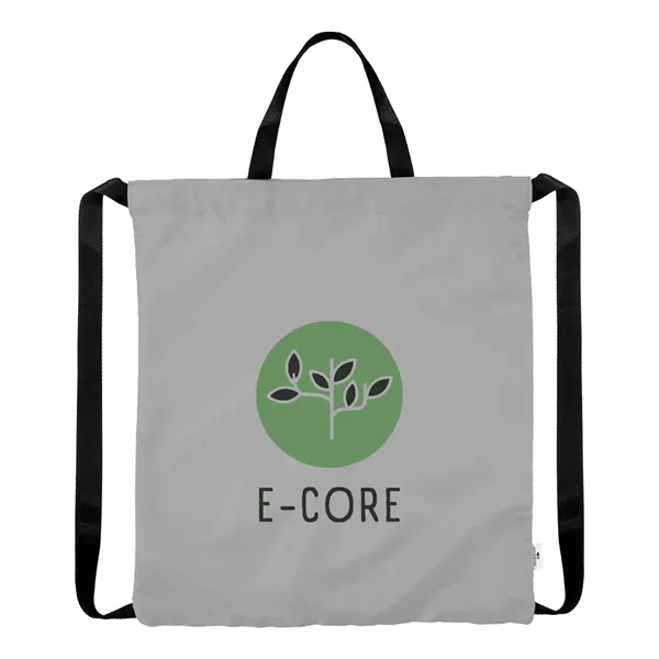 16" x 15" drawstring backpack made with recycled polyester.... from ASI 61125 Hit Promotional Products / Hit®