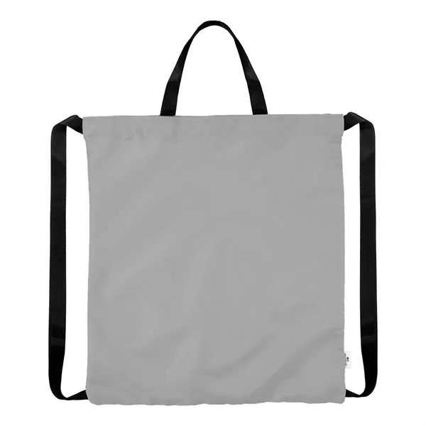 16" x 15" drawstring backpack made with recycled polyester.... from ASI 61125 Hit Promotional Products / Hit®