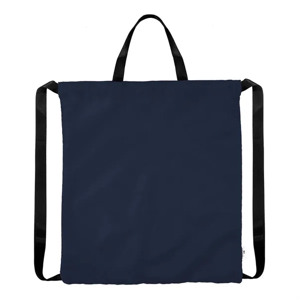 16" x 15" drawstring backpack made with recycled polyester.... from ASI 61125 Hit Promotional Products / Hit®