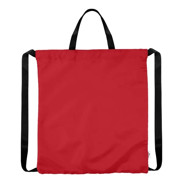 16" x 15" drawstring backpack made with recycled polyester.... from ASI 61125 Hit Promotional Products / Hit®