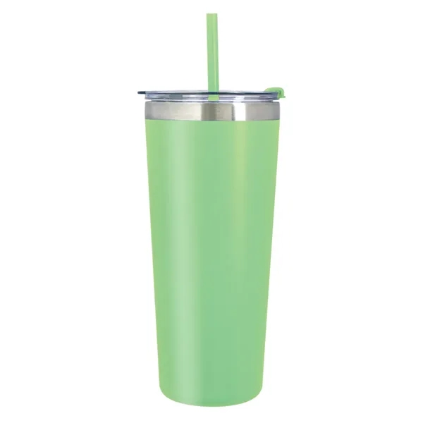 24 oz. stainless steel tumbler with double wall, vacuum insulated design,... from ASI 61125 Hit Promotional Products / Hit®