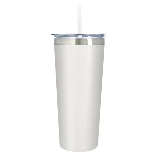 24 oz. stainless steel tumbler with double wall, vacuum insulated design,... from ASI 61125 Hit Promotional Products / Hit®