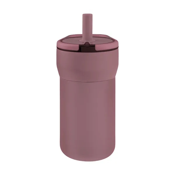 12 oz. insulated stainless steel tumbler with lid and straw.... from ASI 61125 Hit Promotional Products / Hit®