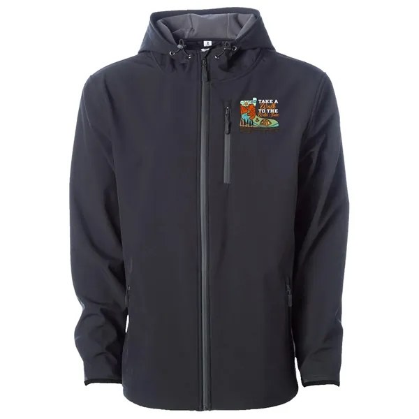 INDEPENDENT TRADING CO. POLY-TECH WATER RESISTANT SOFT SHELL JACKET... from ASI 30208 A P Specialties / AP Specialties