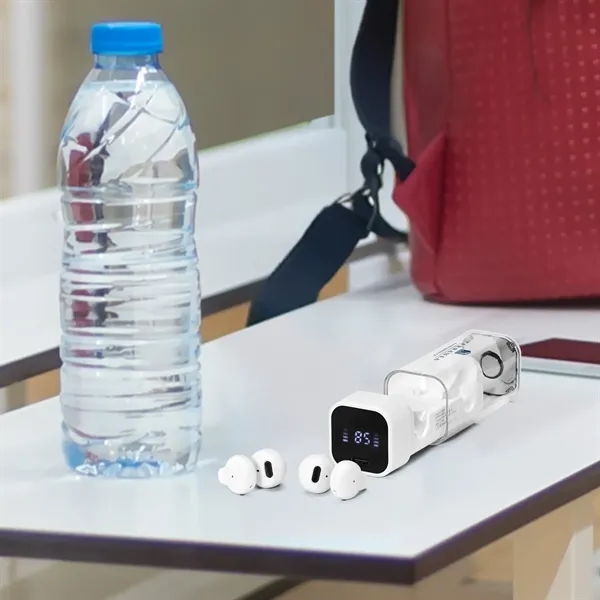 The Aurellio open earbuds offer a secure fit, touch controls, IPX5... from ASI 91435 Tomax USA