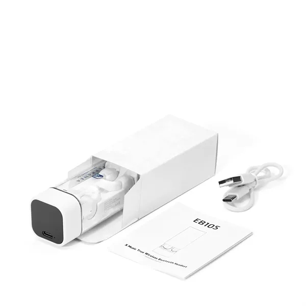 The Aurellio open earbuds offer a secure fit, touch controls, IPX5... from ASI 91435 Tomax USA