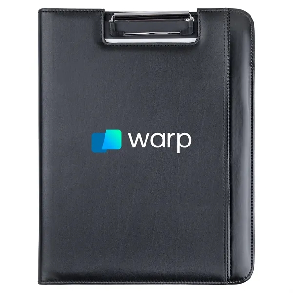 This padfolio features a spring clip clipboard for securing an 8... from ASI 46755 Cosmo Promos