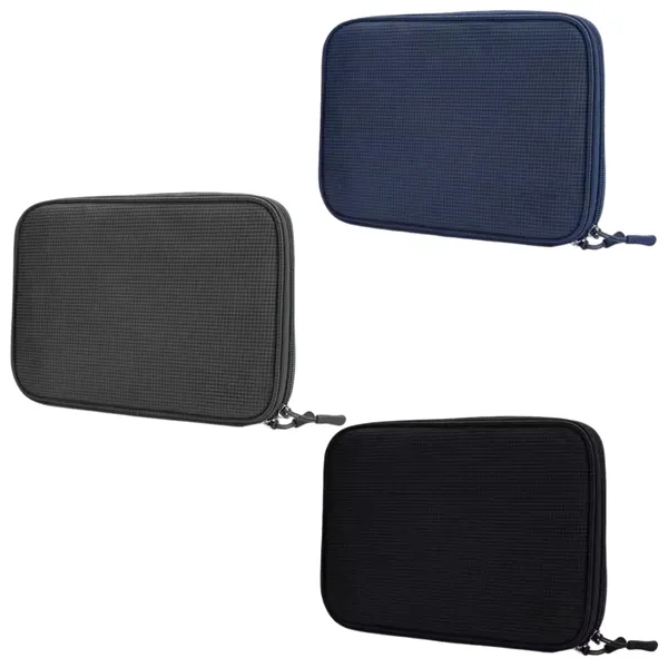 Cable organizer travel pouch plus 1 color silkscreen imprint on 1... from ASI 37218 Athena Promo (tm)