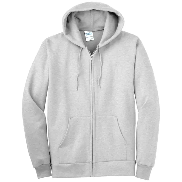 Port & Company® Essential Fleece Full-Zip Hooded Sweatshirt... from ASI 57371 Eyevertising