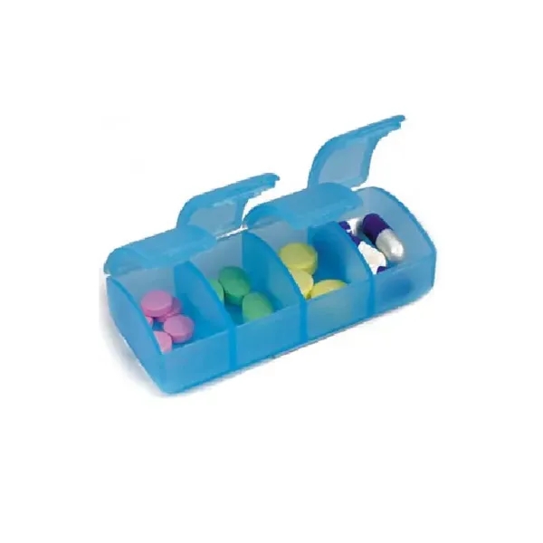 Plastic pill box with compartments.... from ASI 31977 Adline Industries Inc