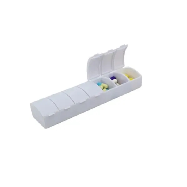 Plastic pill box with compartments.... from ASI 31977 Adline Industries Inc