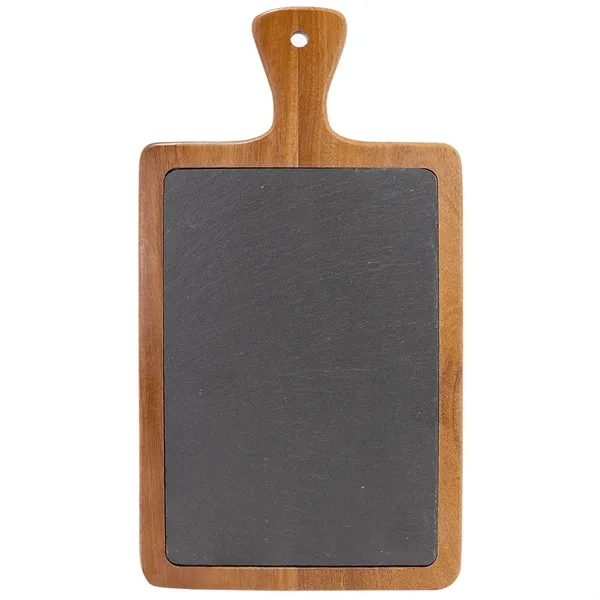 This Acacia wood and slate cutting board is a stylish, durable,... from ASI 92980 WOV-IN® / Universal Strap/Wov-In Line