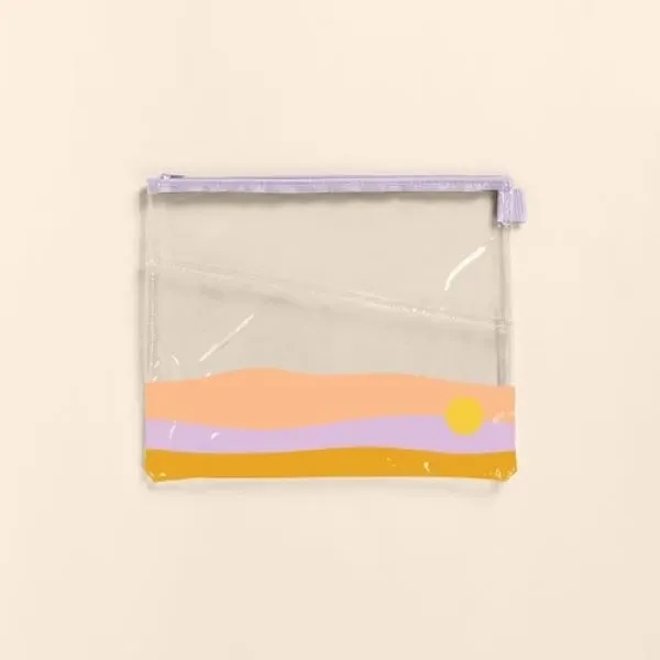 Large vinyl document pouch with a zippered closure and diagonal pocket... from ASI 74710 Numo