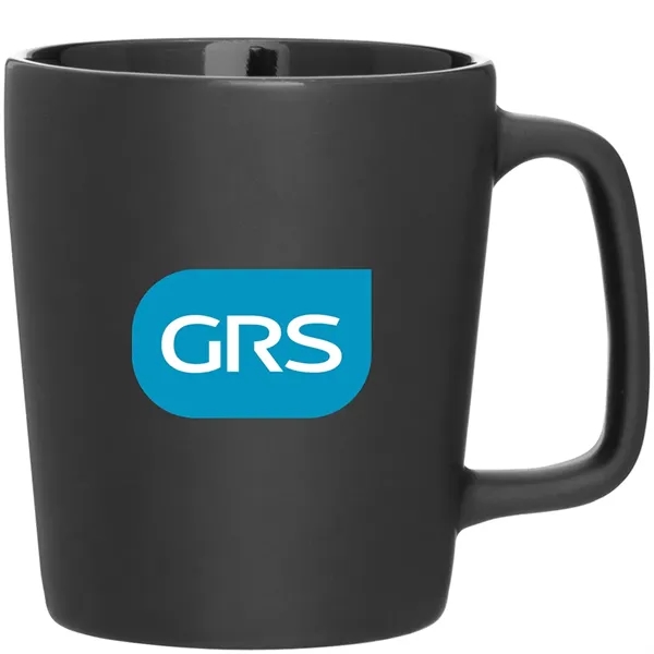 11 oz ceramic mug with matte exterior and glossy interior in... from ASI 51197 ETS Express, LLC