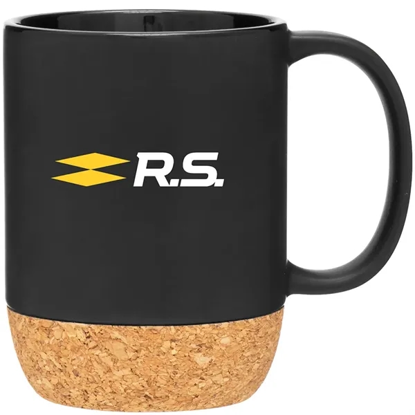 13 oz ceramic mug with handle, matte colored exterior, glossy colored... from ASI 51197 ETS Express, LLC