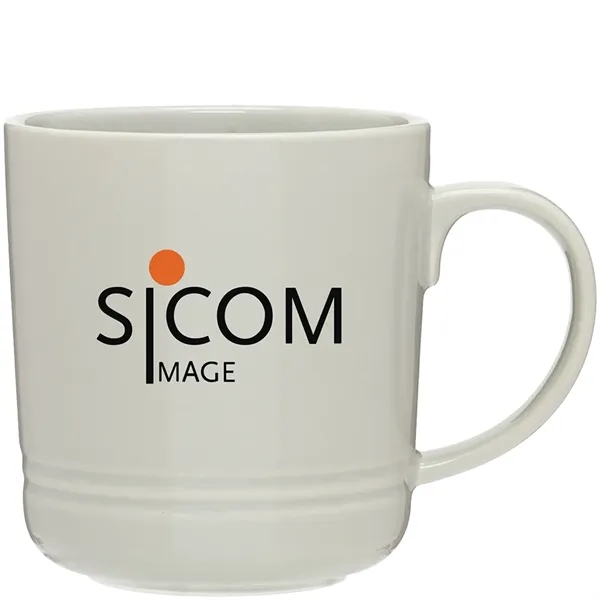 14 oz ceramic mug with handle and a glossy interior/exterior.... from ASI 51197 ETS Express, LLC