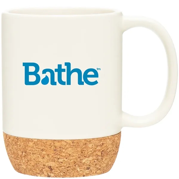 13 oz ceramic mug with handle, matte colored exterior, glossy colored... from ASI 51197 ETS Express, LLC