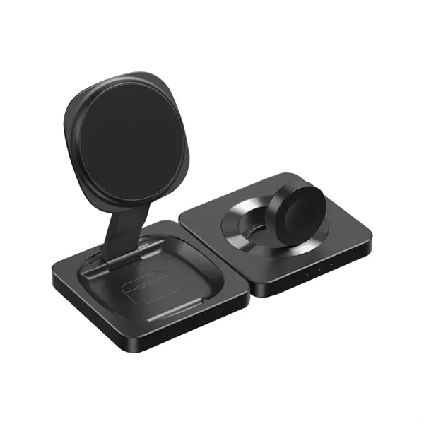 The 3-in-1 Foldable Wireless Charging Stand... from ASI 63776 KTI Networks Inc / KTI Promo