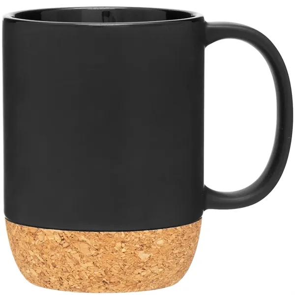 13 oz ceramic mug with handle, matte colored exterior, glossy colored... from ASI 51197 ETS Express, LLC
