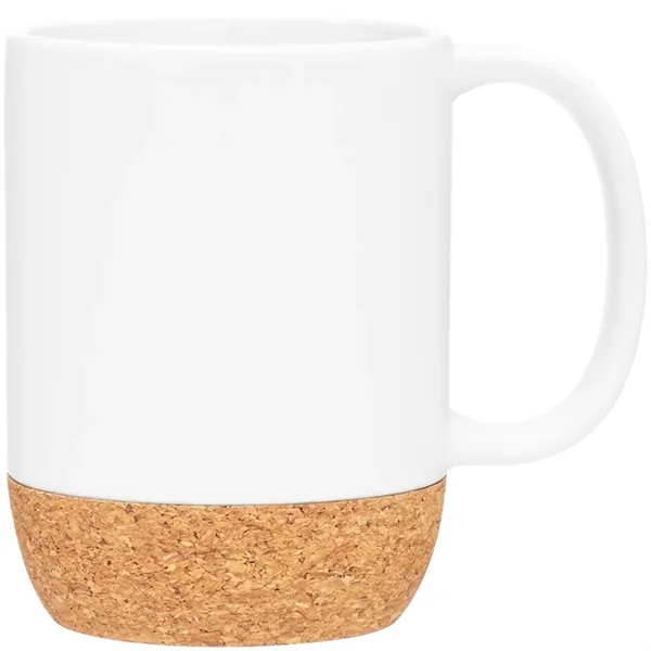 13 oz ceramic mug with handle, matte colored exterior, glossy colored... from ASI 51197 ETS Express, LLC