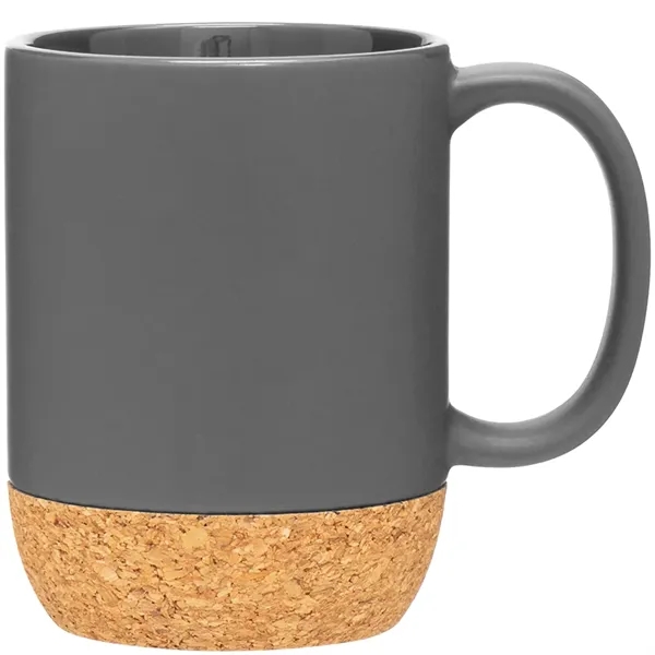 13 oz ceramic mug with handle, matte colored exterior, glossy colored... from ASI 51197 ETS Express, LLC