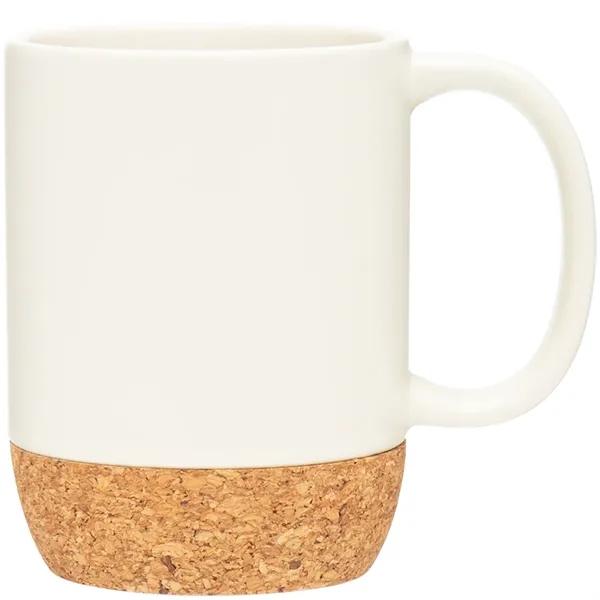 13 oz ceramic mug with handle, matte colored exterior, glossy colored... from ASI 51197 ETS Express, LLC