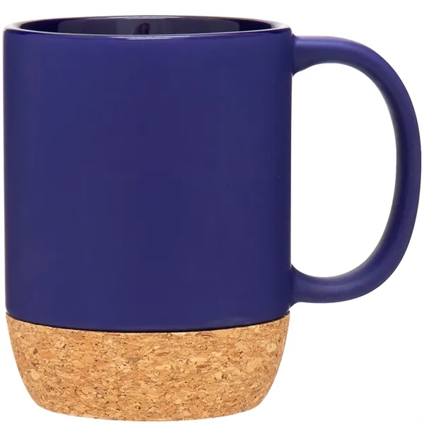 13 oz ceramic mug with handle, matte colored exterior, glossy colored... from ASI 51197 ETS Express, LLC