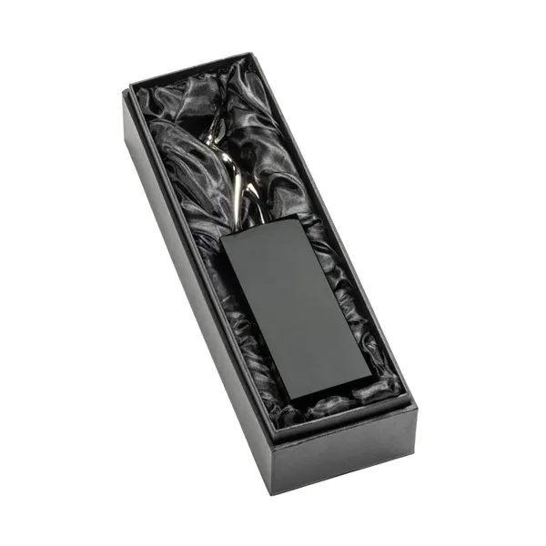 Peale Golf Award - Chrome/Black 8 1/2"... from ASI 84592 St Regis Group / St Regis