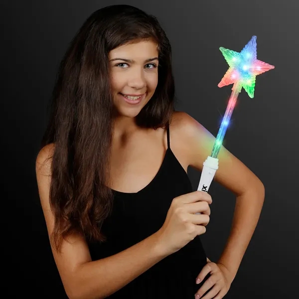 Blank or Imprinted. LED Super Star Wands make the night magical.... from ASI 34194 ALightPromos / Alight Promotional Products