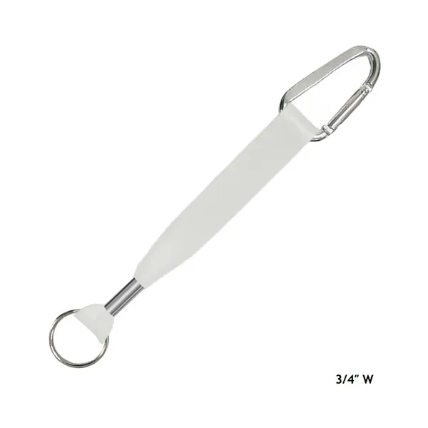 Ribbon Key Fob with Carabiner... from ASI 31517 Admart Products / Admart Line