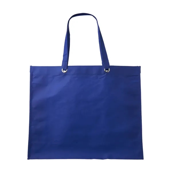 Non-woven spacious tote bag plus 1 color silkscreen imprint on 1... from ASI 37218 Athena Promo (tm)