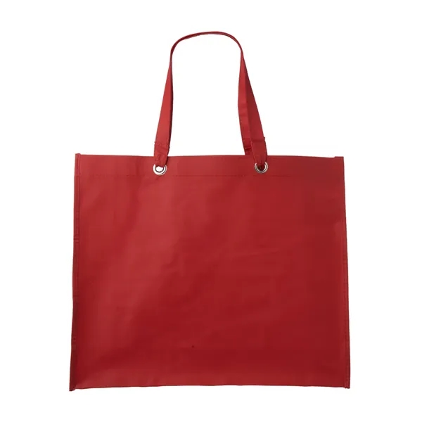Non-woven spacious tote bag plus 1 color silkscreen imprint on 1... from ASI 37218 Athena Promo (tm)