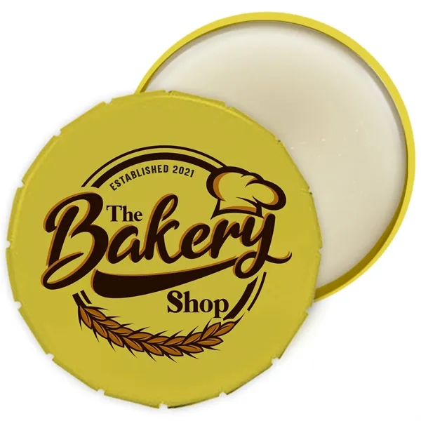 Click Tin Lip Balm filled with Peppermint lip moisturizer.... from ASI 61966 HPG / Mixie