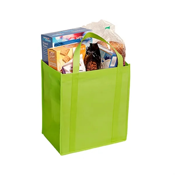 Non-woven polypropylene tote bag made of 80 gsm non-woven polypropylene plus... from ASI 37218 Athena Promo (tm)
