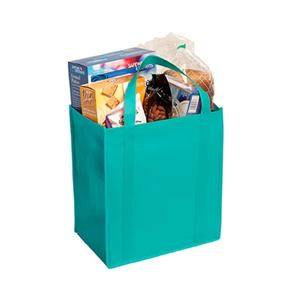 Non-woven polypropylene tote bag made of 80 gsm non-woven polypropylene plus... from ASI 37218 Athena Promo (tm)