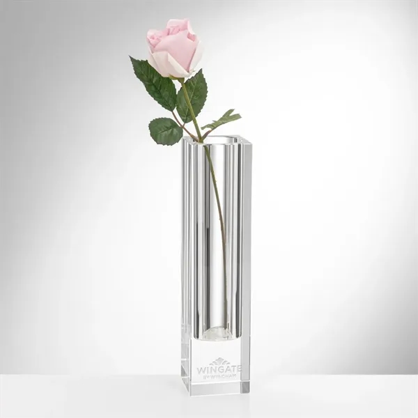 24% full lead crystal thick square vase.... from ASI 84592 St Regis Group