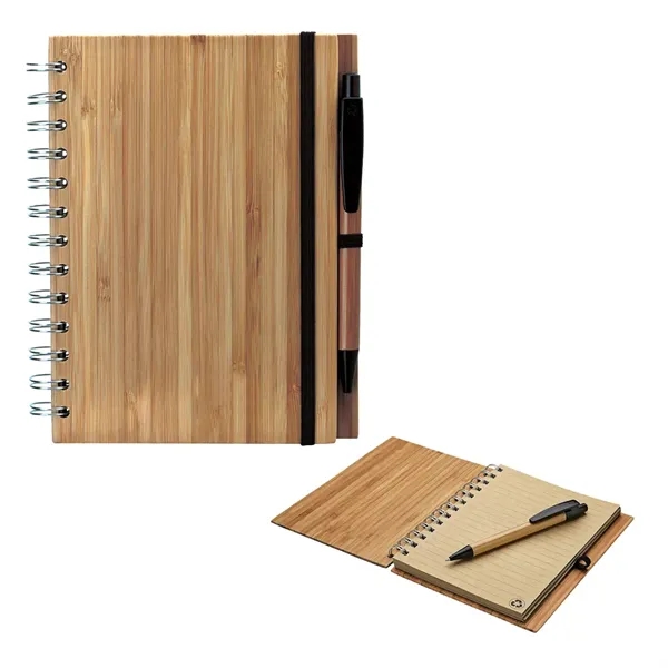 Bamboo Notebook & Pen... from ASI 31517 Admart Products / Admart Line