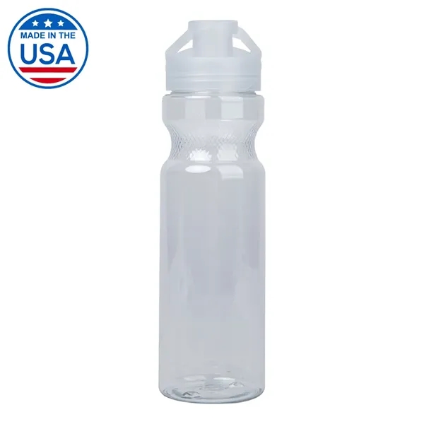 Monaco 28 oz. Clear Handle Water Bottle... from ASI 31517 Admart Products