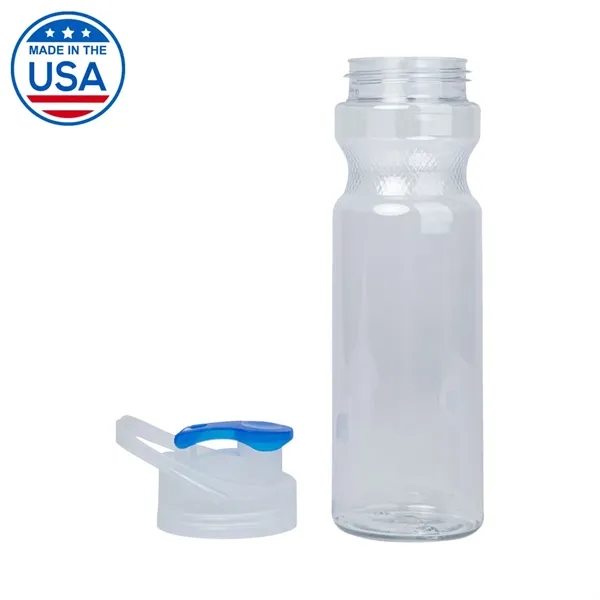 Monaco 28 oz. Clear Handle Water Bottle... from ASI 31517 Admart Products