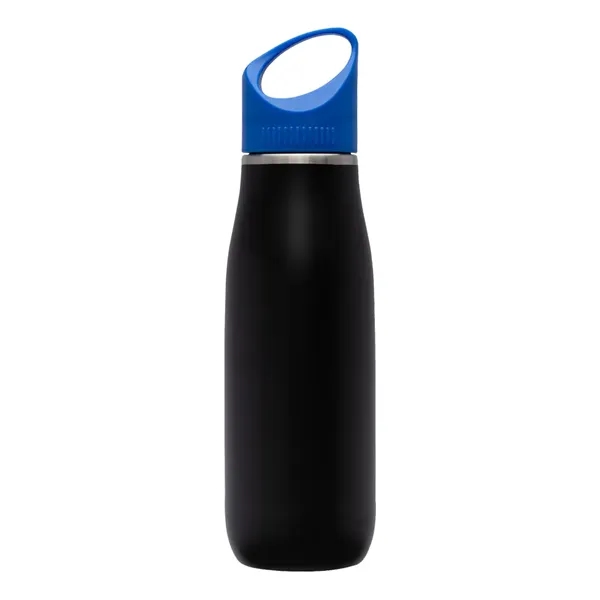 Giorno 23 oz Black Stainless Steel Bottle... from ASI 31517 Admart Products