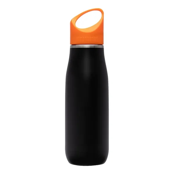 Giorno 23 oz Black Stainless Steel Bottle... from ASI 31517 Admart Products