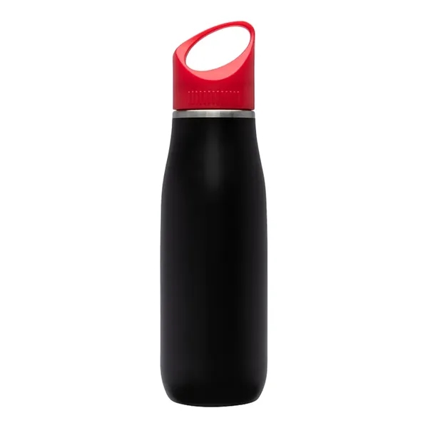 Giorno 23 oz Black Stainless Steel Bottle... from ASI 31517 Admart Products
