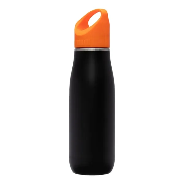 Giorno 23 oz Black Stainless Steel Bottle... from ASI 31517 Admart Products