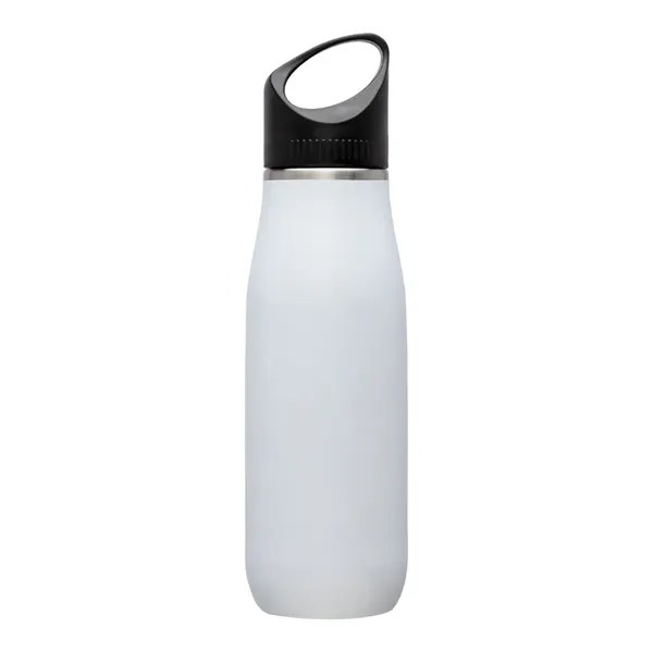 Giorno 23 oz White Stainless Steel Bottle... from ASI 31517 Admart Products